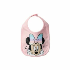 Disney Baby Minnie Mouse Print Cotton 3-Piece Baby Gift Set For Female -Mickey Mouse Shirts Shop unnamed file 2244