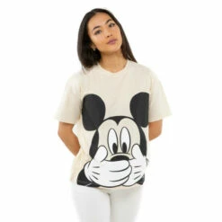 Disney Mickey Mouse Don&apos;t Speak Cotton T-shirt For Female