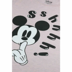 Disney Mickey Mouse Shhh Cotton Sleep Set For Female -Mickey Mouse Shirts Shop unnamed file 2311