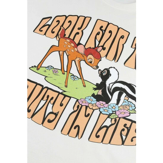 Disney Beauty In Life Oversized Cotton T-shirt For Female 3 Disney Beauty In Life Oversized Cotton T-shirt For Female - Image 3