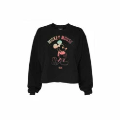 Disney 1928 Mickey Mouse Cropped Sweatshirt For Female