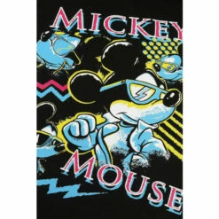Disney 90&apos;s Shady Mickey Mouse Cotton T-shirt For Female -Mickey Mouse Shirts Shop unnamed file 2391