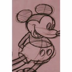 Disney Mickey Mouse Sketch Cotton Cropped Sweatshirt For Female -Mickey Mouse Shirts Shop unnamed file 2424