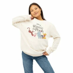 Disney Winnie The Pooh Gang Cotton Sweatshirt For Female -Mickey Mouse Shirts Shop unnamed file 2461