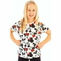 Disney Mickey & Minnie Mouse All-Over Print T-Shirt For Female -Mickey Mouse Shirts Shop unnamed file 2472