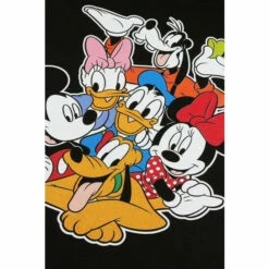 Disney Group Hug Cotton T-shirt For Female -Mickey Mouse Shirts Shop unnamed file 2476