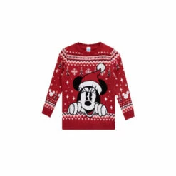 Disney Minnie Mouse Christmas Jumper For Female
