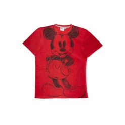 Disney Mickey Mouse Sketch Pyjama Set For Female -Mickey Mouse Shirts Shop unnamed file 2502
