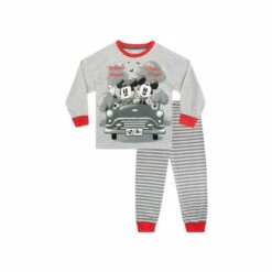 Disney Mickey Mouse And Minnie Mouse Pyjamas For Female