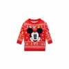 Disney Kids Mickey Mouse Christmas Jumper For Male