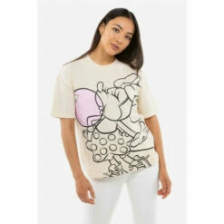 Disney Minnie Mouse Bubblegum Womens T-shirt For Female -Mickey Mouse Shirts Shop unnamed file 2593