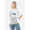 Disney Mickey Mouse Shoes Womens T-shirt For Female