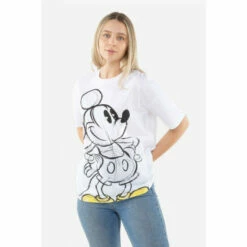 Disney Mickey Mouse Shoes Womens T-shirt For Female