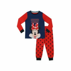 Disney Minnie Mouse Polka Dot Pyjamas For Female -Mickey Mouse Shirts Shop unnamed file 2607