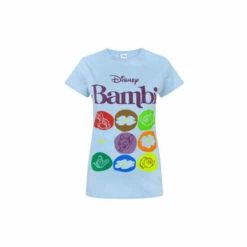 Disney Bambi Motif T-Shirt For Female