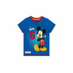 Disney Mickey Mouse I Am Six T-Shirt For Male