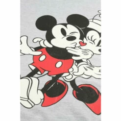 Disney Mickey & Minnie Mouse Hugs Cotton Sleep Set For Female -Mickey Mouse Shirts Shop unnamed file 2741