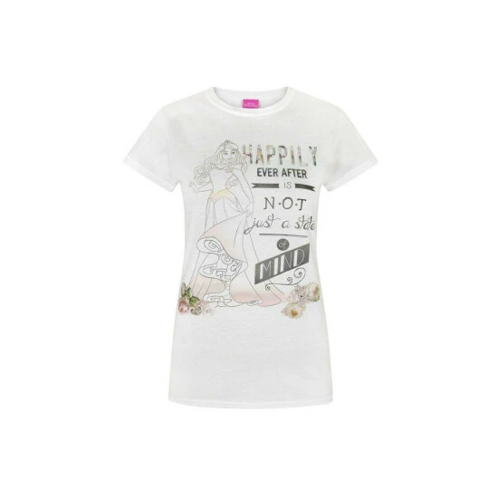 Disney Sleeping Beauty Happily Ever After T-Shirt For Female 3 Disney Sleeping Beauty Happily Ever After T-Shirt For Female - Image 3