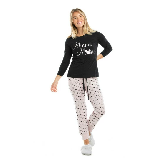 Disney Minnie Script Cotton Sleep Set For Female 1 Disney Minnie Script Cotton Sleep Set For Female