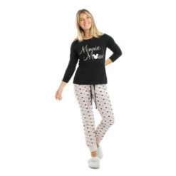 Disney Minnie Script Cotton Sleep Set For Female 13 Disney Minnie Script Cotton Sleep Set For Female -Mickey Mouse Shirts Shop unnamed file 2766