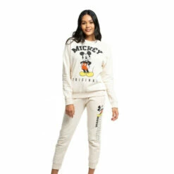 Disney Mickey Mouse Hello Ladies Jog Pants For Female