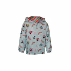 Disney Minnie Mouse Face AOP Raincoat For Female