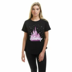 Disney Castle Cotton T-shirt For Female