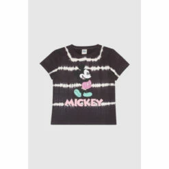 Disney Retro Mickey Mouse Tie Dye T-Shirt For Female