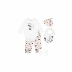 Disney Minnie Mouse Bodysuit With Hat And Bib 5 Piece Set For Female -Mickey Mouse Shirts Shop unnamed file 374