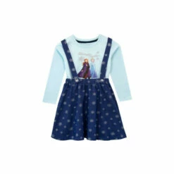 Disney Frozen T-Shirt And Pinafore Dress Set For Female -Mickey Mouse Shirts Shop unnamed file 379