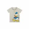 Disney Mickey And Friends Donald Duck Knitted Polo Shirt For Male