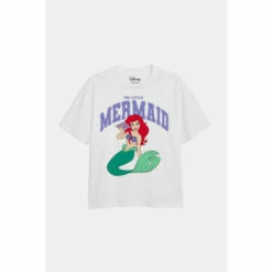 Disney Little Mermaid Collegiate Girls T-Shirt For Female 5 Disney Little Mermaid Collegiate Girls T-Shirt For Female -Mickey Mouse Shirts Shop unnamed file 428