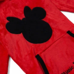 Disney Minnie Mouse Oversized Fleece Blanket Hoodie Loungewear For Female -Mickey Mouse Shirts Shop unnamed file 436