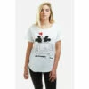 Disney Mickey & Minnie Mouse Hearts Womens T-shirt For Female