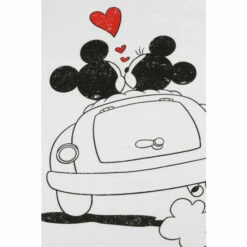 Disney Mickey & Minnie Mouse Hearts Womens T-shirt For Female -Mickey Mouse Shirts Shop unnamed file 448