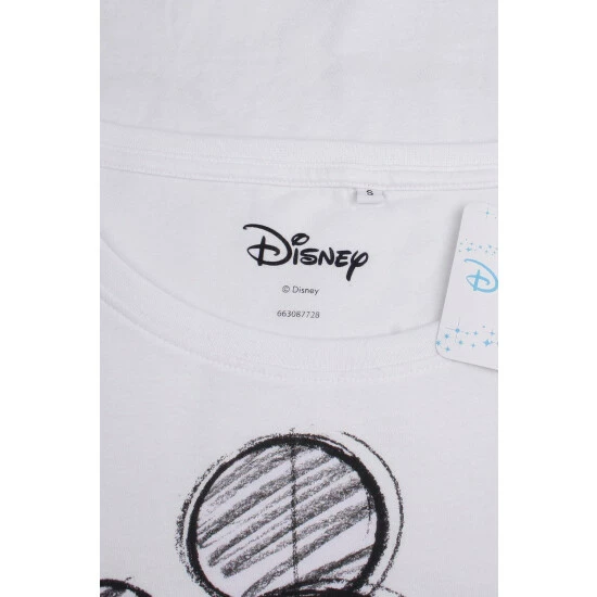 Disney Mickey Mouse Sketch Cotton T-shirt For Female 5 Disney Mickey Mouse Sketch Cotton T-shirt For Female - Image 5