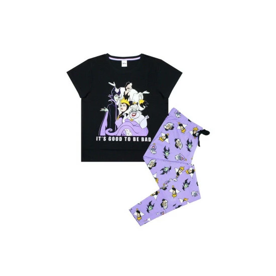 Disney Its Good To Be Bad Villains Pyjama Set For Female 1 Disney Its Good To Be Bad Villains Pyjama Set For Female