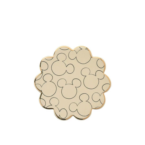Disney Mickey Scalloped Ceramic Coasters Set Of 4 For Unisex 3 Disney Mickey Scalloped Ceramic Coasters Set Of 4 For Unisex - Image 3