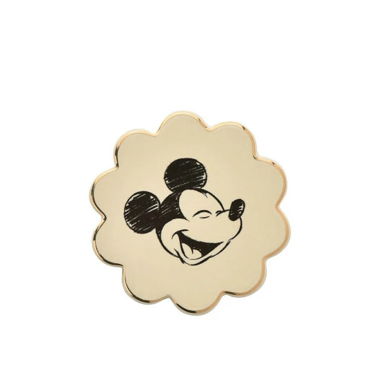 Disney Mickey Scalloped Ceramic Coasters Set Of 4 For Unisex 4 Disney Mickey Scalloped Ceramic Coasters Set Of 4 For Unisex - Image 4