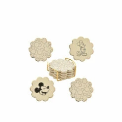 Disney Mickey Scalloped Ceramic Coasters Set Of 4 For Unisex 13 Disney Mickey Scalloped Ceramic Coasters Set Of 4 For Unisex -Mickey Mouse Shirts Shop unnamed file 527