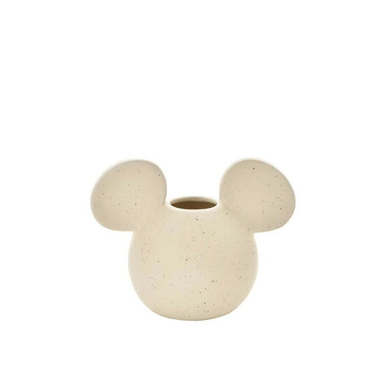 Disney Mickey Head Vase Natural Speckle For Unisex 1 Disney Mickey Head Vase Natural Speckle For Unisex