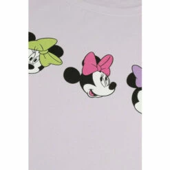 Disney Minnie Mouse Expressions Cotton T-shirt For Female -Mickey Mouse Shirts Shop unnamed file 549