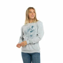 Disney Mickey Mouse Grow Cotton Sweatshirt For Female -Mickey Mouse Shirts Shop unnamed file 566