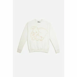 Disney Dumbo Sketch Gold Metallic Womens Crew Sweatshirt For Female -Mickey Mouse Shirts Shop unnamed file 573