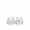 Disney Bambi And Thumper Set Of 2 Glass Candle Holders For Unisex
