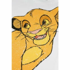 Disney Simba Happy Cotton T-shirt For Female -Mickey Mouse Shirts Shop unnamed file 598