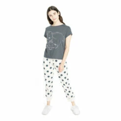 Disney Sketchy Dumbo Cotton PJ Set For Female