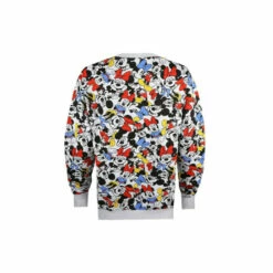 Disney Mickey And Minnie Mouse Fun Time AOP Ladies Crew Sweatshirt For Female -Mickey Mouse Shirts Shop unnamed file 632