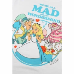 Disney We&apos;re All Mad Cotton T-shirt For Female -Mickey Mouse Shirts Shop unnamed file 647