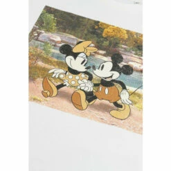 Disney Mickey & Minnie Mouse Lakeside Oversized Cotton T-shirt For Female -Mickey Mouse Shirts Shop unnamed file 651
